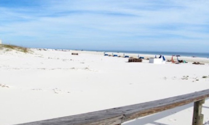 Fort Morgan Condo | Great Ocean Views from 6 floors up at GS Plantation Unit 5514 in the Dunes Bldg