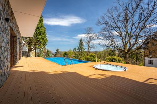 Szklarska Poreba Apartment | Green Park Resort A15- z dostępem do basenu, sauny, jacuzzi, siłowni