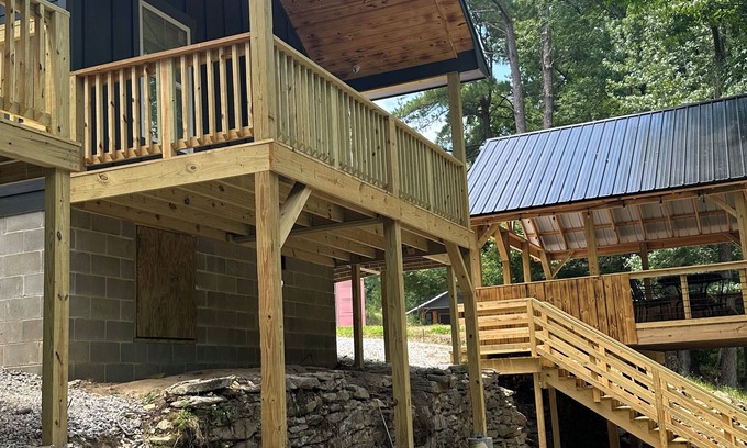 Opelika Cabin | Griffen Mill Properties cabin #7 next to Uchee Creek