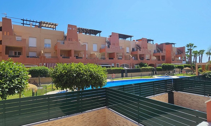 Vera Beach Apartment | Ground floor apartment with 2 bedrooms, 2 bathrooms, 60m from the beach, WiFi