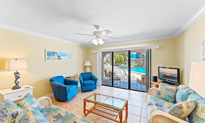 Avon By The Sea Condo | Ground Floor Beauty! Steps to Pool, Beach & Pure Relaxation!