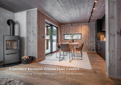 Møre og Romsdal Apartment | Ground Floor Exclusive Apartment with Sauna - Near Geiranger and the Norwegian Fjords