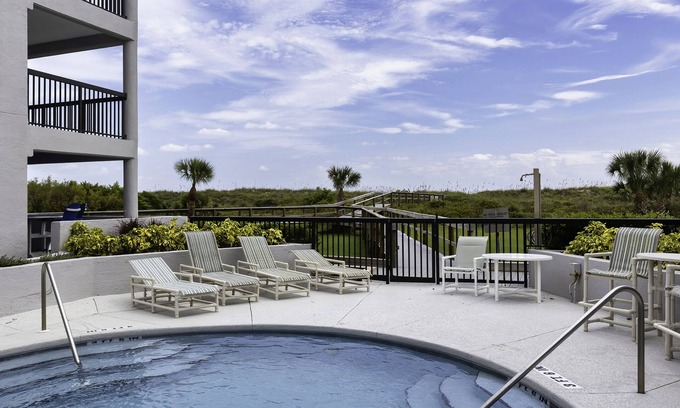 St. Augustine Beach Condo | Ground Floor Oceanfront Condo With Beach Access At Your Back Door!