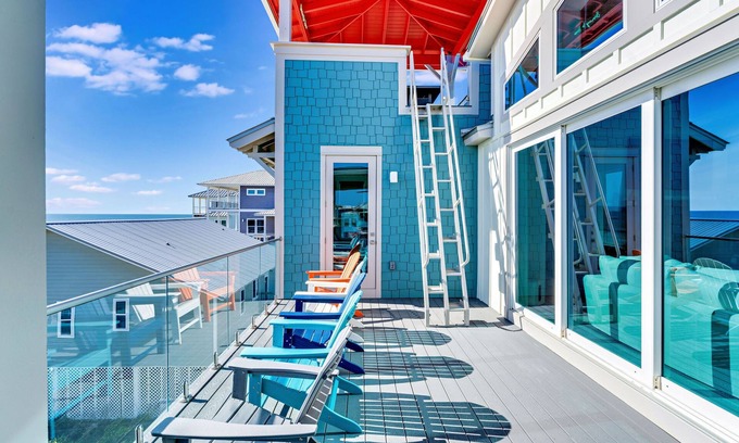 Cape San Blas House | Gulf front, large POOL! NEW 6 Bed/5.5 Bath North CSB with spectacular views!