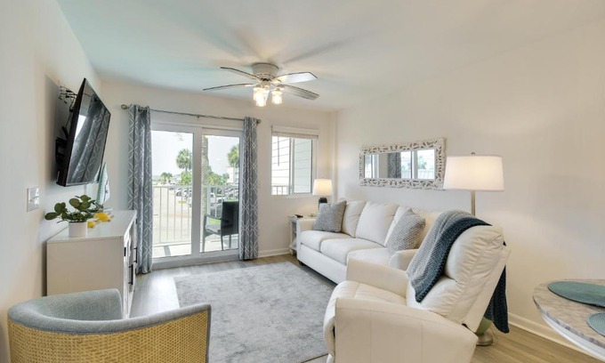 Fort Morgan Apartment | Gulf Shores Escape Resort Condo with Balcony