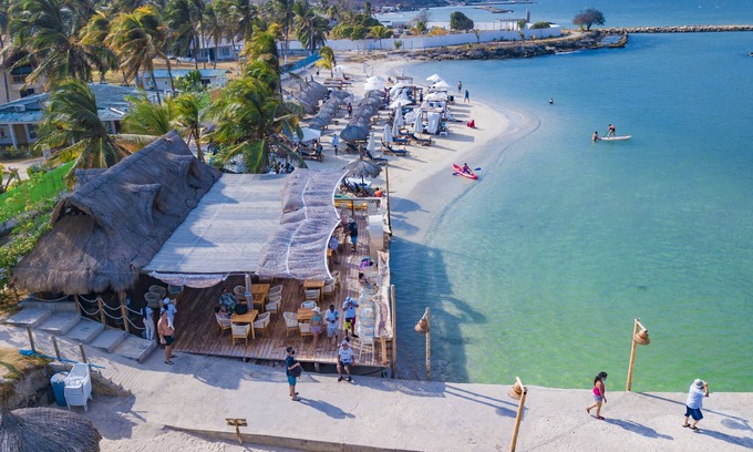 Tierra Bomba Island House | Habitación Quintuple En Isla Con Desayuno Piscina Y Wifi no001