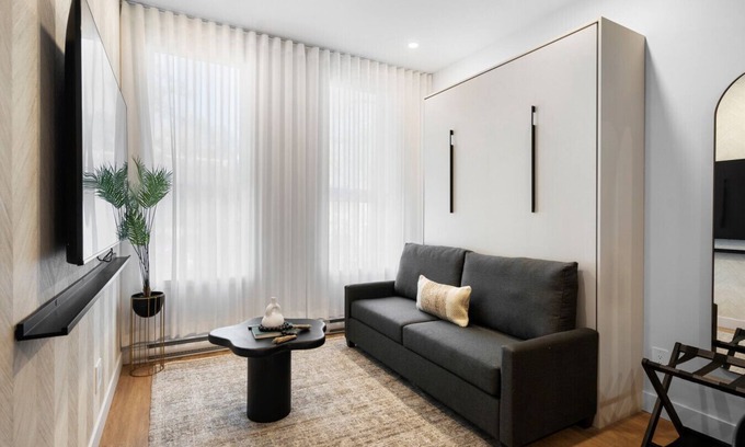 Plateau Mont Royal Apartment | Habitat - Studio - Stunning New Studio in Habitat Plateau by Denstays