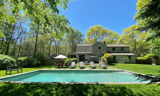 Water Mill House | Hampton Beach Barn w/Infrared Sauna and Heated Pool - Dog friendly.