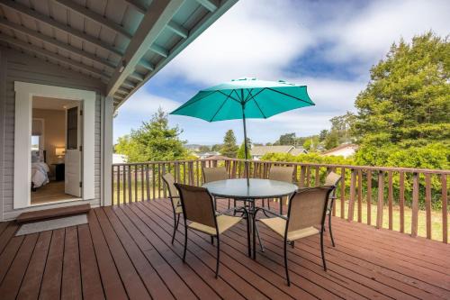 El Granada House | Harborlight House Coastal Comfort with Filtered Ocean Views walk to Harbor