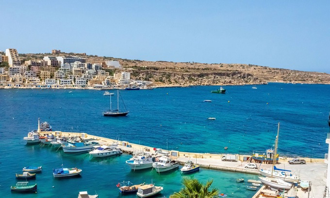 St. Paul's Bay Apartment | Harbour Lights Seafront Penthouse by Getaways Malta