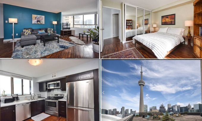 Old Toronto Apartment | Harbourfront Condo 1BR + exquisite view+ free parking