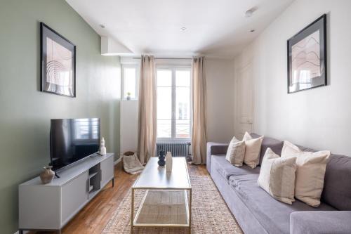 Levallois-Perret Apartment | Havre de Raffinement à Levallois-Perret