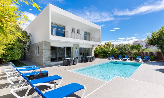 Juan-les-Pins Villa | HEATED POOL - A WALK TO JUAN LES PINS BEACHES AND OLD CENTER ANTIBES -