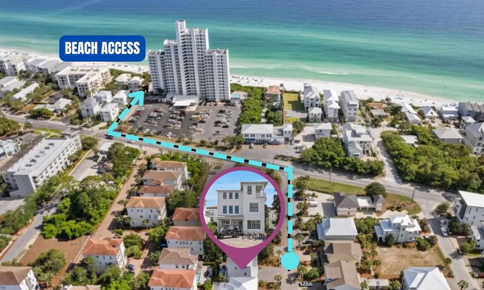 Village of Sugar Beach House | Heated Pool*Golf Cart*Bikes*Walk2Beach