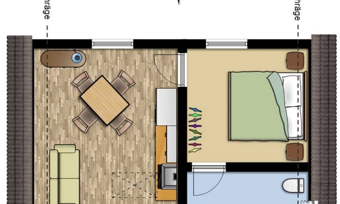 Hiddensee Apartment | Helms Hüsing - Ferienwohnung Jacob