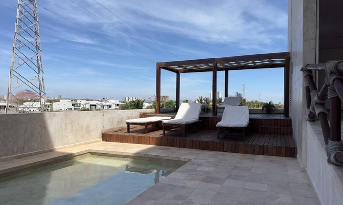 Marina Mazatlan Apartment | Hermoso depa frente Mazatlan International Center