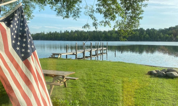 Alden Cottage | Hiawatha Creek Camp/sleeps 4-6/ON Clam Lake/Near Torch Lake -5 min. by boat