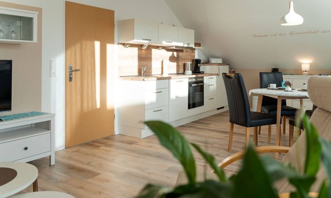 Bad Sassendorf Apartment | High-quality renovated apartment Zirbentraum furnished in a modern style