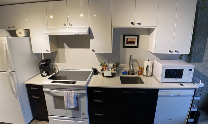 Southcenter Condo | High Rise Condo with Views!