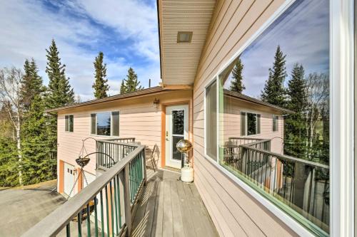Mid-Hillside Apartment | Hillside Anchorage Home by Hiking and Biking Trails!