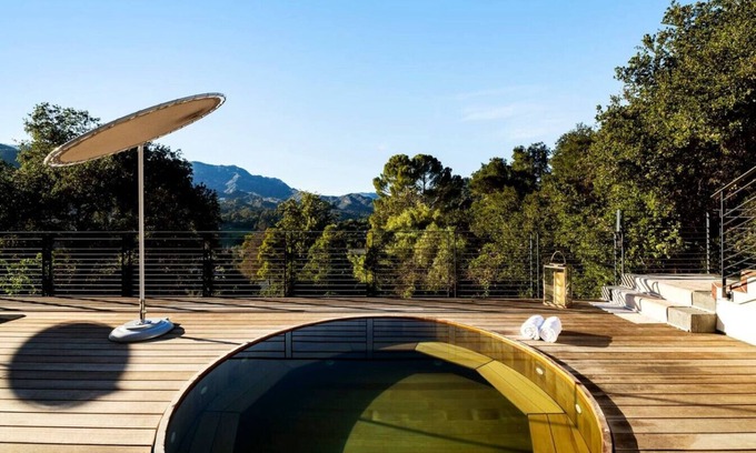 Topanga House | Hillside Hideaway w/Deck & Spa in Topanga Canyon