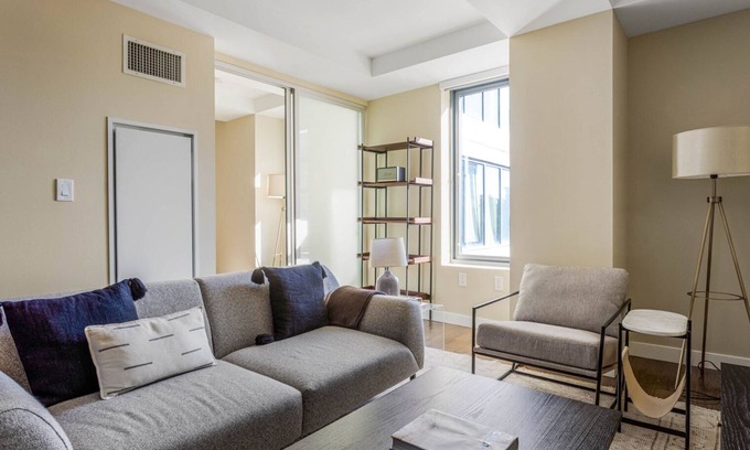 Theatre District Apartment | Hip Chinatown/Theater District 1BR w/Gym & W/D, nr T, by Blueground