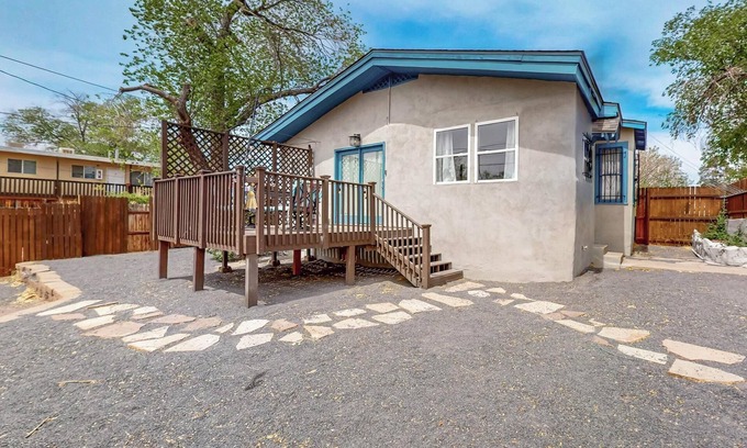Albuquerque House | Historic Adobe Bungalow, 2bd/2ba, walk to UNM, Pet Friendly!
