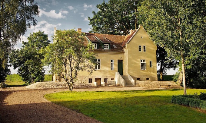 Modlich Condo | Historic vicarage directly on the Elbe dyke in Mödlich, "Garden" apartment *