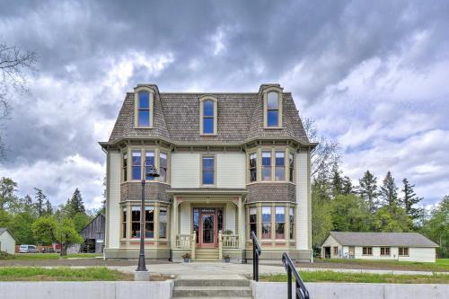 Quilcene Villa | Historic, Victorian Villa with Park On-Site
