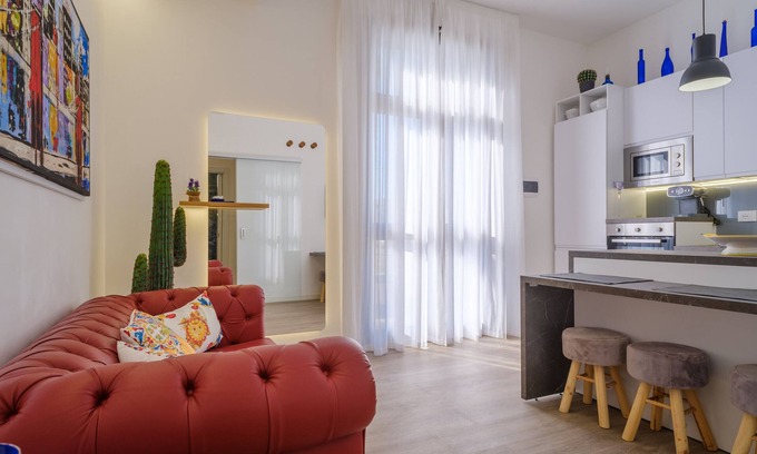 San Cataldo Apartment | Holiday Apartment Fico D'India with Sea View, Terrace & Wi-Fi