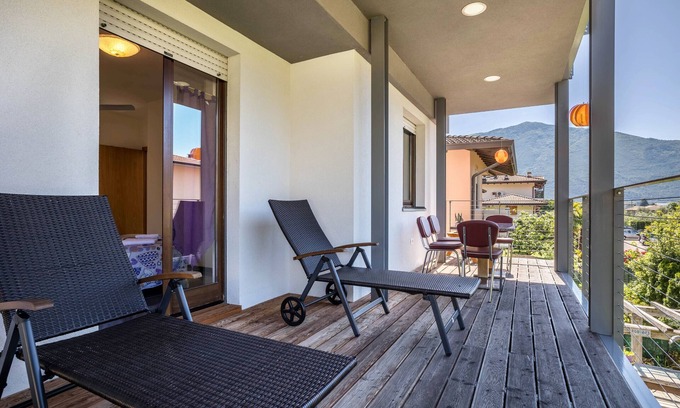 Arco Apartment | Holiday Apartment "Holiday Speed" with Mountain View, Private Terrace & Wi-Fi