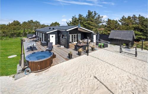 Bjerregaard House | Holiday Home Hvide Sande With A Fireplace 313