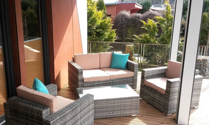 Loissin House | HOLIDAY HOUSE CHRISSY IN THE DIRECT BEACH LOCATION ON THE GREIFSWALDER BODDEN - NEAR THE BALTIC SEA