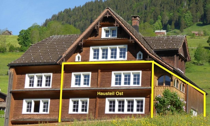 Wildhaus-Alt St. Johann House | Holiday house Unterwasser for 1 - 4 persons with 2 bedrooms - Historical building