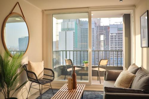 Nunoa Apartment | HOM I Depto 2D2B Nunoa 4PAX con Estacionamiento