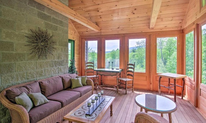 Jackson House | Home with Fire Pit, 7 Mi to Attitash Mtn Resort