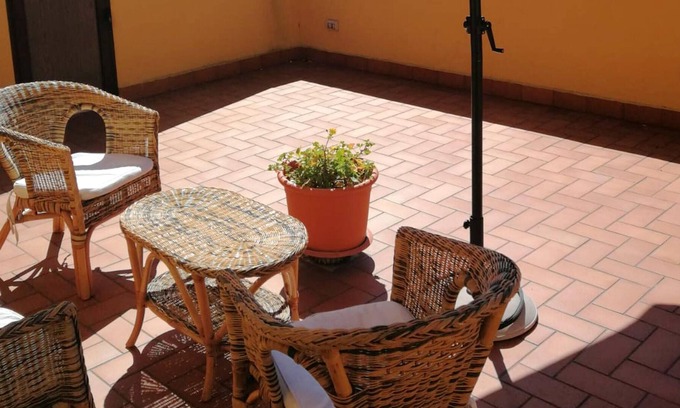 Casalvecchio Siculo Apartment | Homerez - Appartement 6 km away from the beach for 5 ppl. at Casalvecchio Siculo