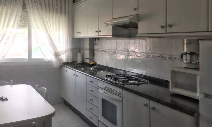 Laxe Apartment | Homerez - Apt. Laxe with Balcony