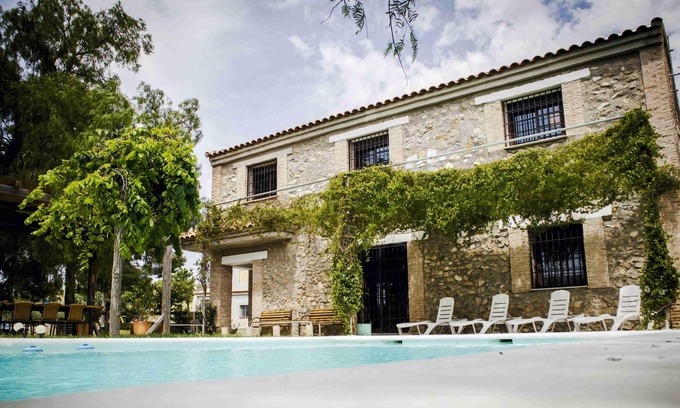 Oria House | Homerez - Big house for 12 ppl. with swimming-pool and terrace at Oria