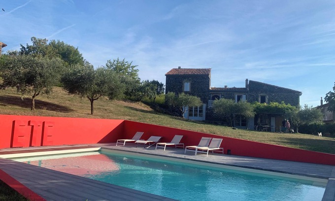 Saint-Lager-Bressac House | Homerez - House in Saint-Lager-Bressac