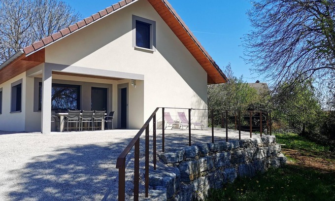 Le Fied House | Homerez - Nice house with terrace and Wifi