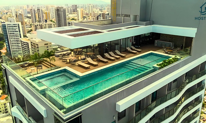 Meireles Apartment | HostFácil - New Studio near Fortaleza's Beachfront