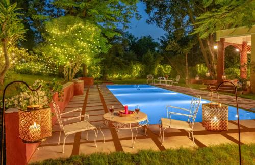 Gurugram House | Hostie Tranquil Greens farmhouse near Golf course road Gurgaon