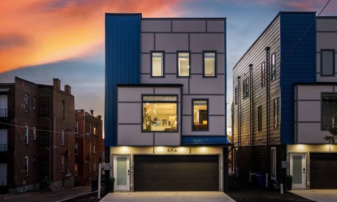 Lower Lawrenceville House | ★ HostWise Stays ★ Rooftop Deck, Garage, *Luxe* Mad Men Vibes