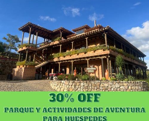 Arcabuco Cabin | Hotel, Bungalows, Chalet y Cabañas Aventura Park Villa De Leyva La Periquera