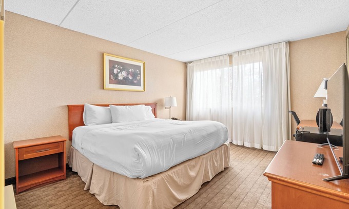 Southwest Calgary Hotel | Hotel King Suite with Parking, AC, Gym, Pool