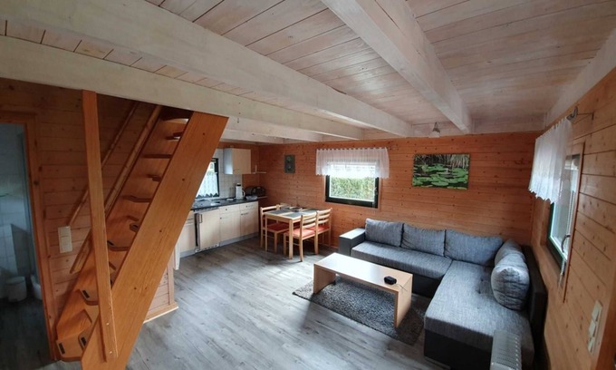 Zwenzow House | House 1 and 2 - NEW! Holiday Homes Auszeit - at the large Labussee