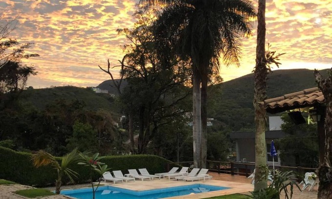 Nova Era House | House in Escarpas do Lago with swimming pool and large outdoor space