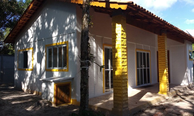 Ilha Comprida House | House in the middle of a protected area in a fishing village