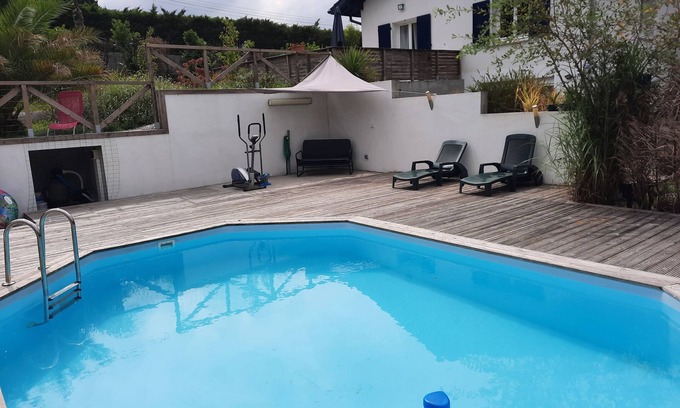 Mouguerre House | HOUSE/SWIMMING POOL AT 10 MN OF BIARRITZ AND 5 MN OF BAYONNE